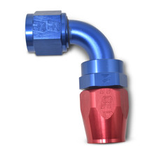 Russell 610180 - Performance -10 AN Red/Blue 90 Degree Full Flow Hose End
