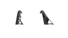 Road Armor 6992DHRP - 99-20 Ford F-250 iD Headache Rack w/Bedrail Pods / Dual Cube - Raw