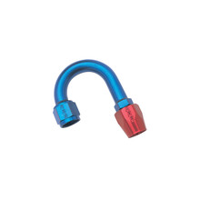 Russell 610260 - Performance -6 AN Red/Blue 180 Degree Full Flow Hose End (1in Centerline Radius)