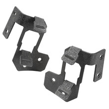Rugged Ridge 11232.31 - 07-18 Jeep Wrangler JK Textured Black A Pillar Light Mount