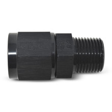 Russell 614202 - Performance -4 AN Straight Female to 1/8in Male NPT Fitting (Black)