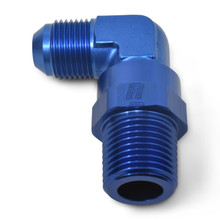 Russell 614128 - Performance -8 AN 90 Degree Male to Male 1/2in Swivel NPT Fitting