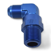 Russell 614120 - Performance -10 AN 90 Degree Male to Male 3/8in Swivel NPT Fitting