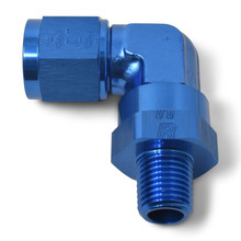 Russell 614018 - Performance -8 AN 90 Degree Female to Male 3/8in Swivel NPT Fitting