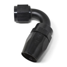 Russell 613425 - Performance -10 AN Black 120 Degree Full Flow Swivel Hose End