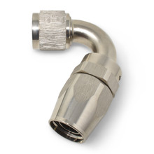 Russell 613411 - Performance -8 AN Endura 120 Degree Full Flow Swivel Hose End (With 3/4in Radius)