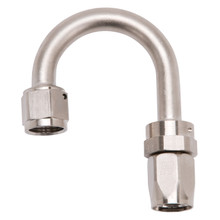 Russell 613261 - Performance -6 AN Endura 180 Degree Full Flow Swivel Hose End (With 1in Radius)