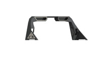 Road Armor 6992DHRP-C2-MR - 99-20 Ford F-250 iD Headache Rack w/Bedrail Pod/Dual 10in Pod/Brake Lamp Relief/Ring -Raw