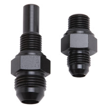 Russell 641390 - Performance -6 AN to 4L80 Transmission Ports Adapter Fittings (Qty 2) - Black Zinc