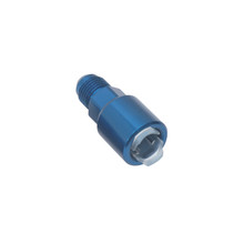 Russell 640850 - Performance -6 AN male to 3/8in SAE quick-disconnect female (Blue Single)