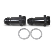 Russell 640213 - Performance -8 AN Carb Adapter Fittings (2 pcs.) (Black)