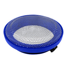S&B 77-3011 - Turbo Screen 6.0 Inch Blue Stainless Steel Mesh W/Stainless Steel Clamp