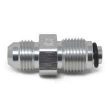 Russell 648030 - Performance -6 AN (male to 5/8in-18 O-ring seal) Power Steering Adapter. Clear anodized