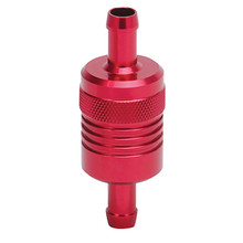 Russell 645130 - Performance Red Street Fuel Filter (3in Length 1-1/8in diameter 3/8in inlet/outlet)