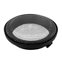 S&B 77-3002 - Turbo Screen 6.0 Inch Black Stainless Steel Mesh W/Stainless Steel Clamp