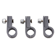 Russell 654263 - Performance Aluminum -8AN Line Clamp Black Anodized Finish