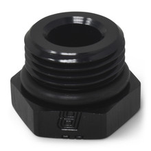Russell 660273 - Performance -6 AN Straight Thread Plug (Black)