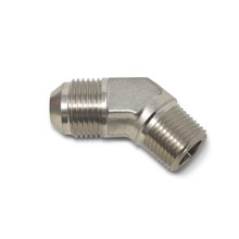 Russell 660941 - Performance -4 AN to 1/8in NPT 45 Degree Flare to Pipe Adapter