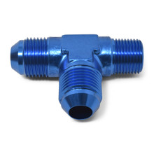 Russell 661140 - Performance -10 AN to 1/2in NPT Flare to Pipe Tee On Run Fitting