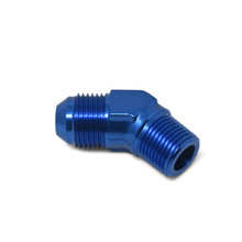 Russell 660980 - Performance -12 AN to 3/4in NPT 45 Degree Flare to Pipe Adapter