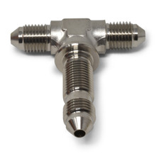 Russell 661301 - Performance -3 AN Flare Bulkhead Tee Fitting (Endura)