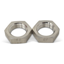 Russell 661911 - Performance -10 AN Bulkhead Nuts 7/8in -14 Thread Size (Endura)