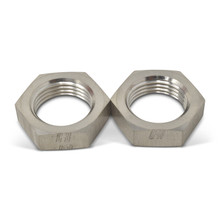 Russell 661881 - Performance -4 AN Bulkhead Nuts 7/16in -20 Thread Size (Endura)