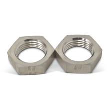 Russell 661891 - Performance -6 AN Bulkhead Nuts 9/16in -18 Thread Size (Endura)