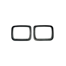 Rugged Ridge 12419.24 - Headlight Bezels Black 87-95 Jeep Wrangler YJ