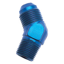 Russell 662410 - Performance -8 AN to 1/2in NPT 45 Degree Flare to Pipe Adapter