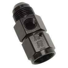 Russell 670353 - Performance -8 AN Fuel Pressure Take off (Black)