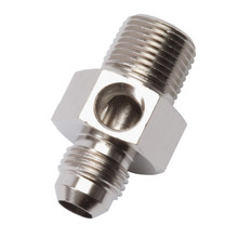 Russell 670081 - Performance -6 AN Flare to 1/4in Pipe Pressure Adapter (Endura)