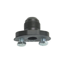 Russell 697090 - Performance Oil Pan Flange. Adapts Male -10 AN to any oil pan (includes gaskets & bolts)