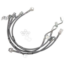 Russell 696490 - Performance 99-06 Ford Excursion 4WD with 4in-5.5in lift Brake Line Kit