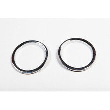 Rugged Ridge 13311.22 - Turn Signal Bezel Trim Chrome 07-18 Jeep Wrangler JK