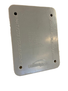 Scribner 5175-BL - Blank Insert for Go-Kart / QM Engine Case