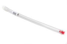 Scribner 5225 - Utility Jug Hose - Filler Hose - 18 in Long - Plastic / Vinyl - Clear / White -  Utility Jug Caps - Each
