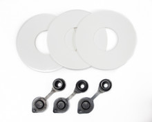 Scribner 5230 - Jug Maintenance Kit - 3 Cap Gaskets - 3 Jug Vents -  Utility Jugs - Kit