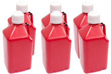 Scribner 2000R-CASE - Utility Jug - 5-Gallon Red - Case 6