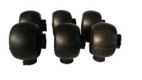 Seals-It RERS2B6PK - Rod End Boot Studded 3/8 -7/16-10mm-12mm