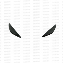 Seibon FBC0910NS370-GT - Carbon, , GT-style carbon fiber front bumper canards for 2009-2012 Nissan 370Z