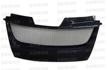 Seibon FG0607VWGTI-TD - 06-08 VW Golf GTi TD Carbon Fiber Front Grill