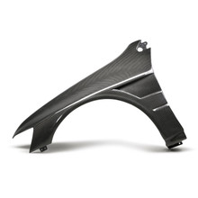 Seibon FF0305MITEVO8 - 03-07 Mitsubishi Evo 8 & IX 10mm Wider Carbon Fiber Fenders