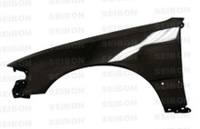 Seibon FF8891HDCRX - 88-91 Honda CRX OEM Style Carbon Fiber Fenders