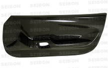 Seibon DP9398TYSUP - 93-98 Toyota Supra Carbon Fiber Door Panels (Pair)