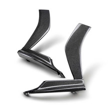 Seibon FBT22SBIMP - 2022 Subaru WRX Carbon Fiber Front Bumper Arch Trim