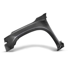 Seibon FF22NSFT-MB - 2022 Nissan Frontier MB-Style Carbon Front Fibers Pair (2in rise 4in Wider)