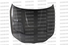 Seibon HD0407BMWE60-GTR - 04-10 BMW 5 Series 4 dr E60 (Inc M5) GTR-Style Carbon Fiber Hood