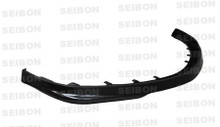 Seibon FL0305MITEVO8-DL - 03-05 Mitsubishi Evo 8 DL Carbon Fiber Front Lip Spoiler