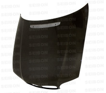 Seibon HD0205BMWE462D-OE - 02-05 BMW E46 2dr OE Carbon Fiber Hood